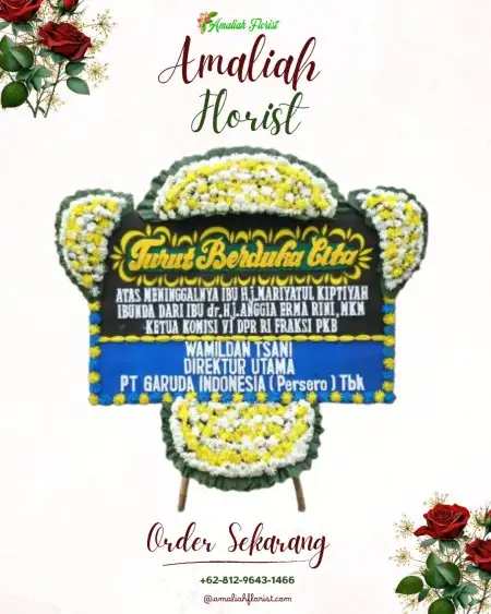 Papan Bunga Duka Manukan Kulon